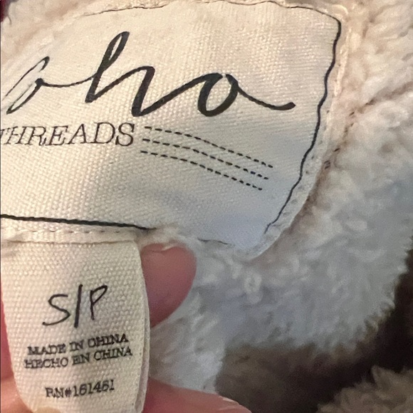 Unisex Red Plaid Jacket with WHT Horse Patch ( S) - Picture 5 of 8